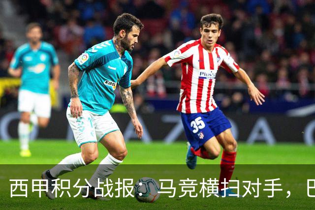 西甲积分战报：马竞横扫对手，巴萨狂胜7-2，塞维利亚险胜